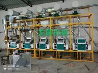 6F2240×5×20吨荞麦脱壳制粉成套机组