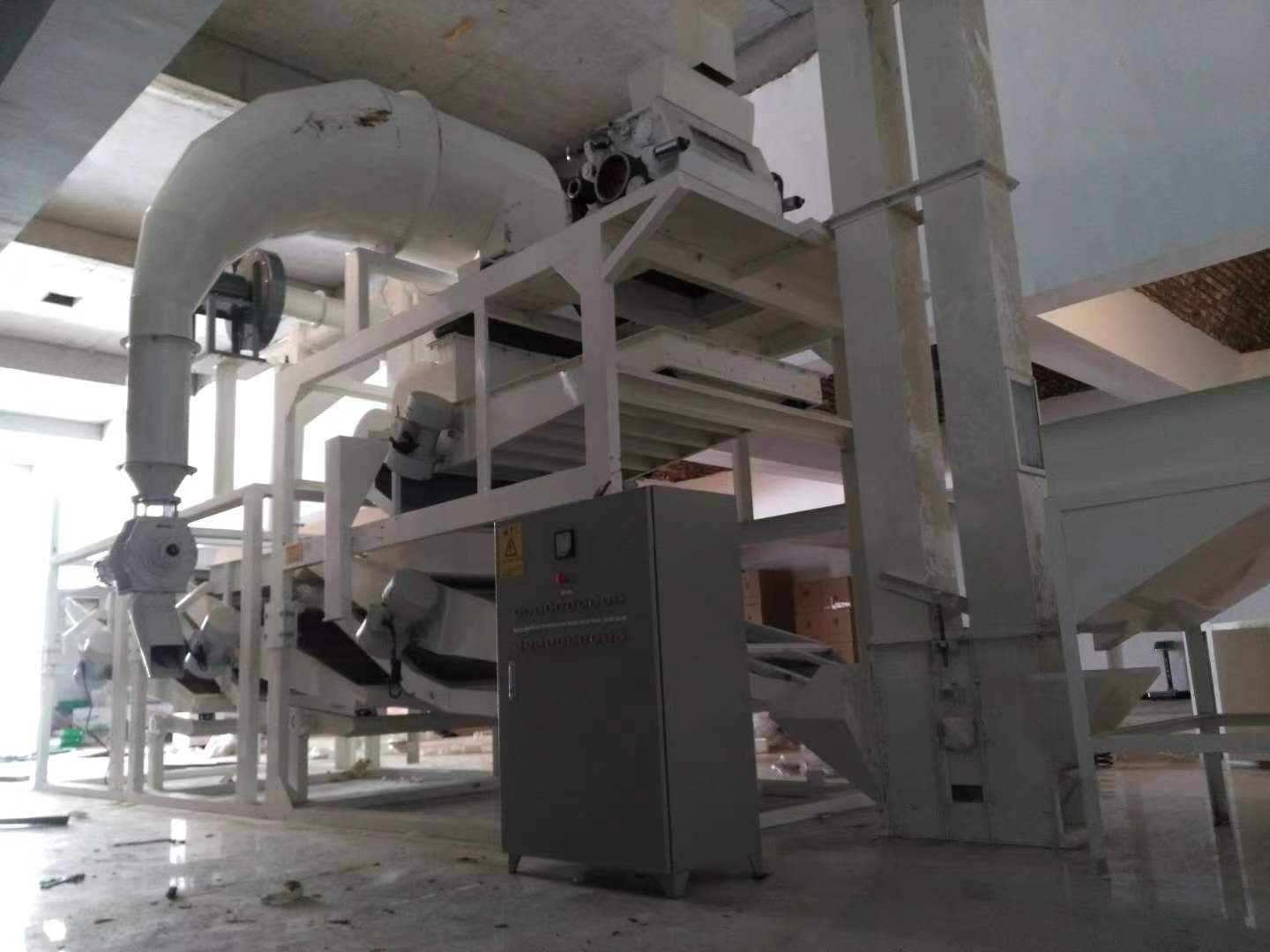 日产5吨苦荞米成套机组