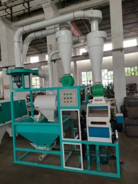 日产5吨荞麦脱壳制粉成套机组