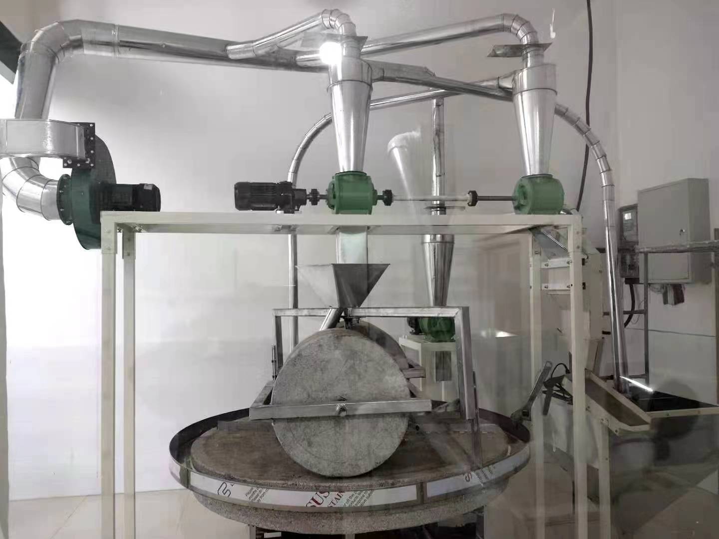 SN160×1石碾碾米成套机组