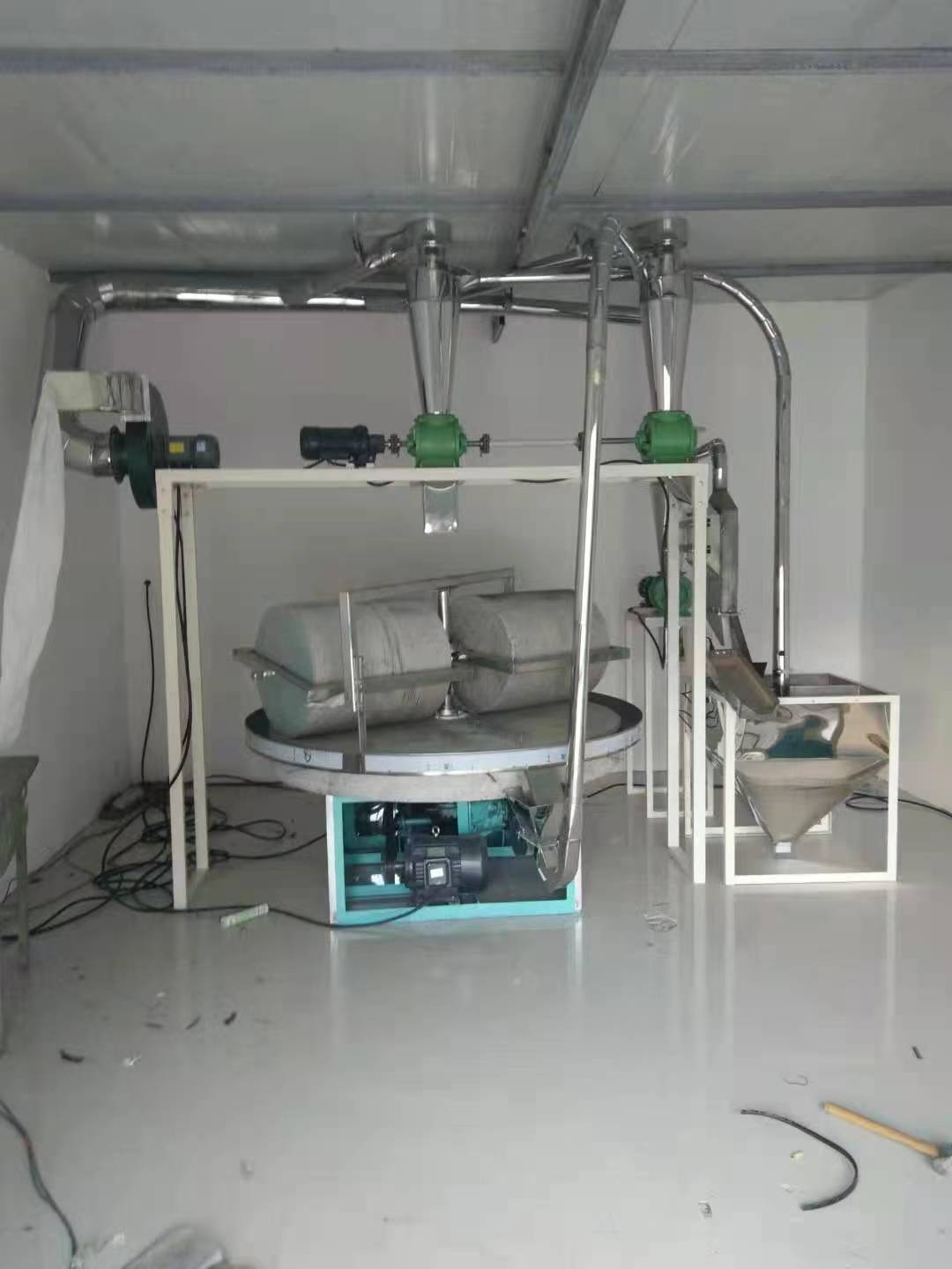 SN160×1石碾碾米成套机组