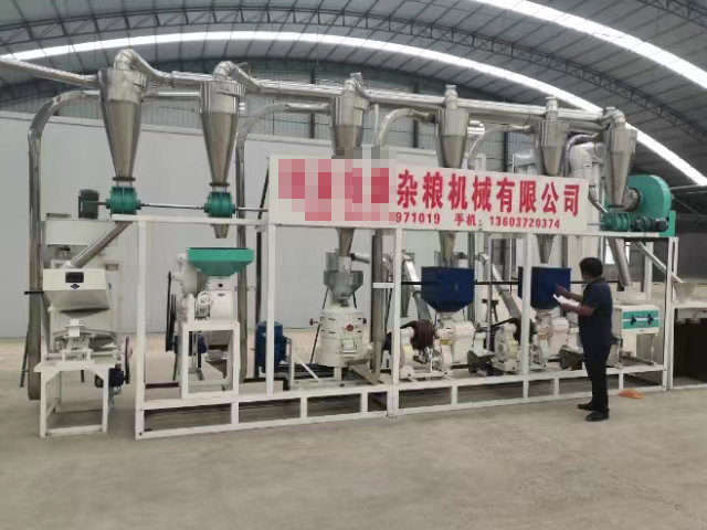 日产10吨小黄米（大黄米）碾米成套机组