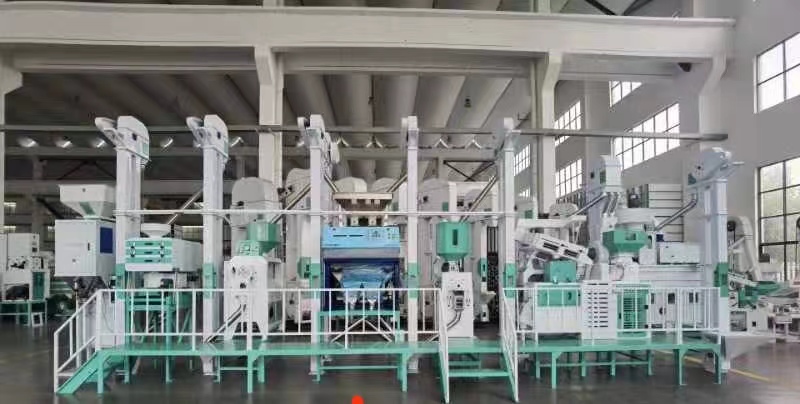 日产15吨稻谷碾米成套设备