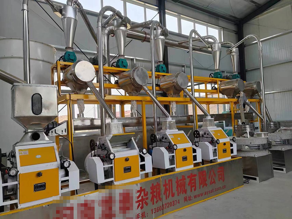 张家口张北4+2莜麦制粉机组