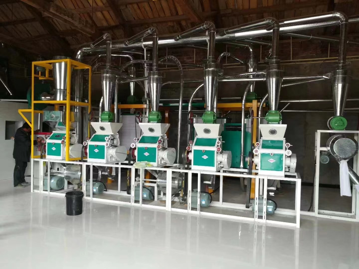 6F240×5×20T小麦制粉成套设备