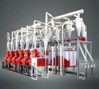 6F240×6×25小麦平筛制粉成套机组