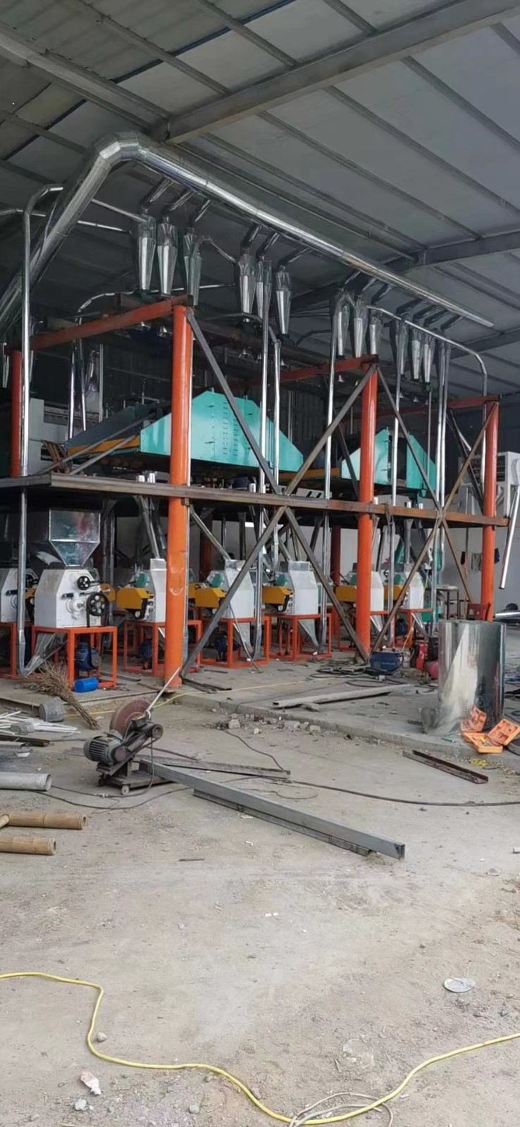 6f2250×2+6f2240×10×60T小麦平筛制粉成套机组