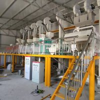 青海海东日产20吨碾米机组