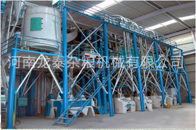 内蒙托克托县亿丰粮食加工厂60吨全干法脱皮制粉设备一套