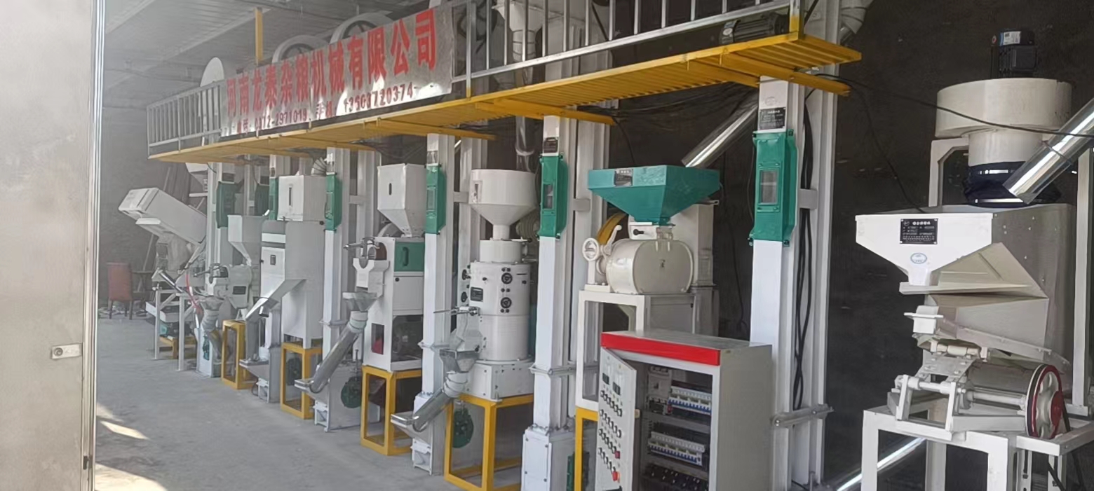 山西定襄日产10吨小黄米碾米机组
