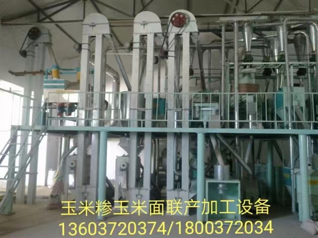 日产30吨玉米制糁制粉连产机组
