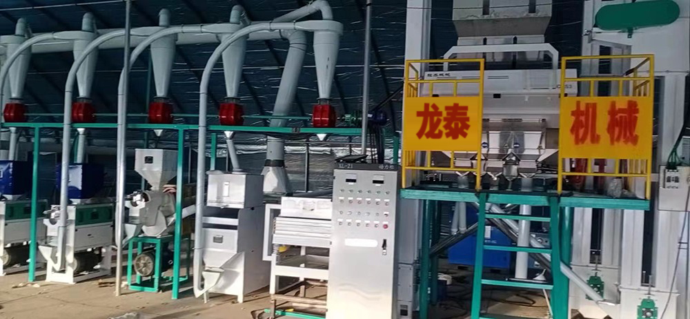 日产10吨(风式上料)藜麦脱皮成套机组
